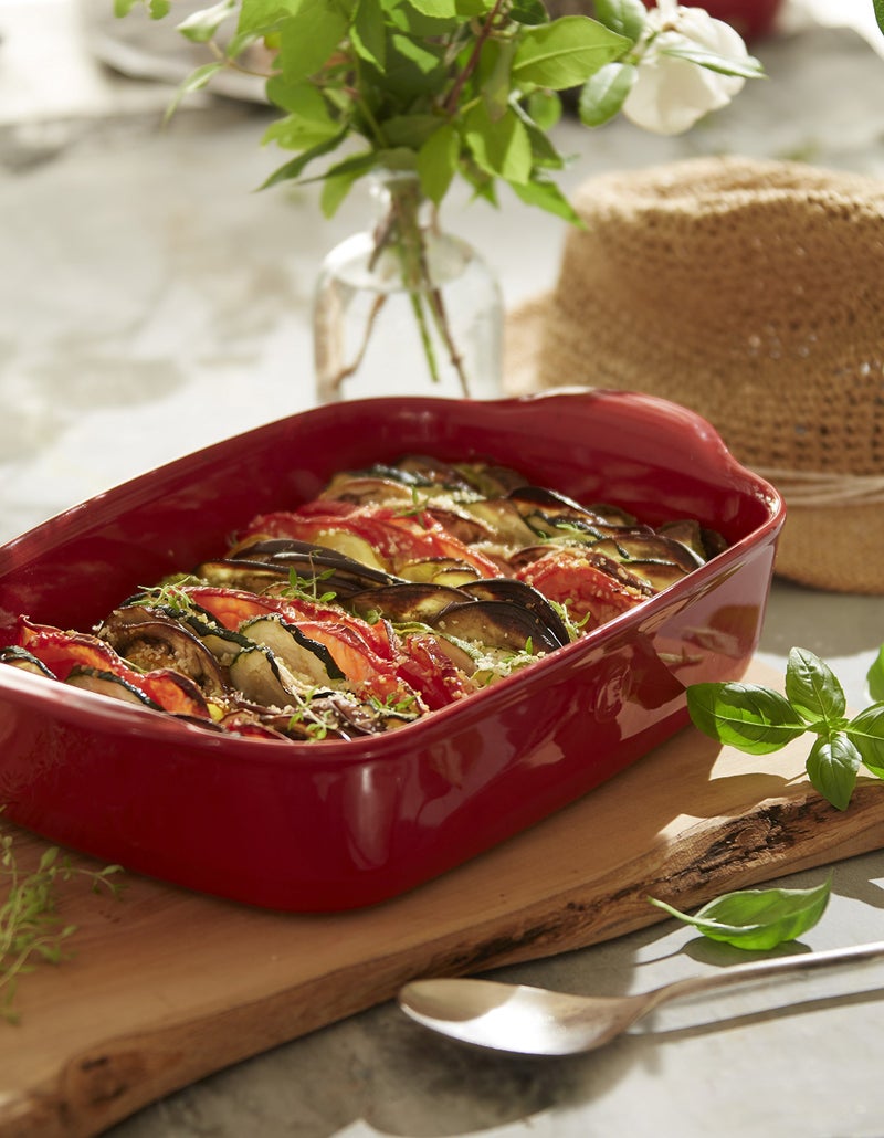 Emile Henry France Ovenware Ultime Rectangular Baking Dish, 11.4 x 7.5, Burgundy,349650 - Image 2
